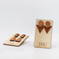 Triangle Timber Drop Earrings - TDC