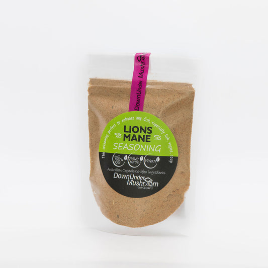 Lions Mane Gourmet Salt Seasoning - Down Under Mushroom