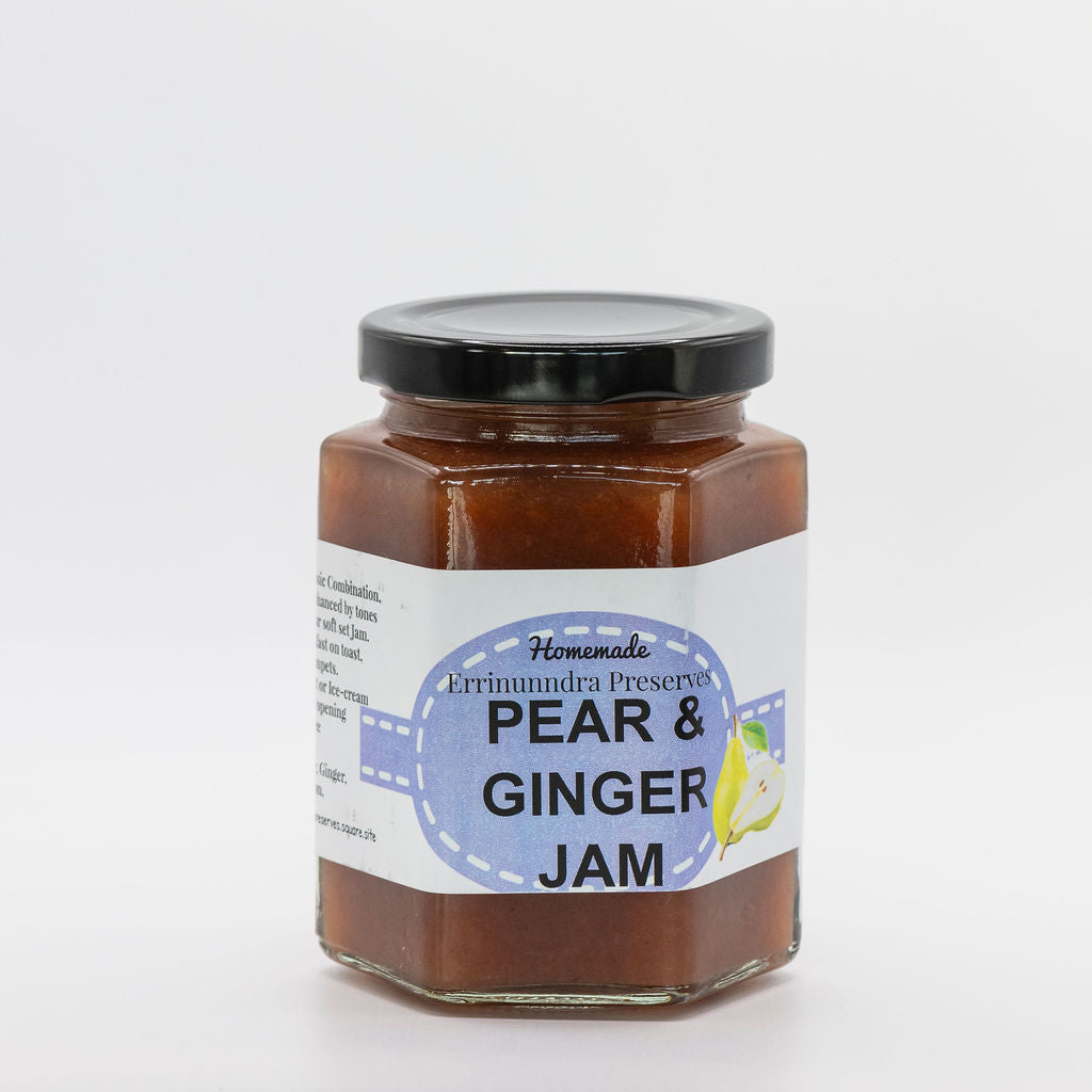 Pear & Ginger Jam - Errinundra & Marmi