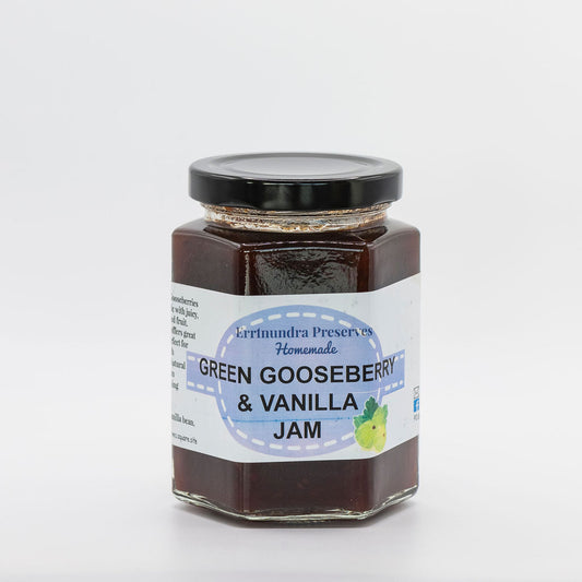 Green Gooseberry & Vanilla Jam - Errinundra & Marmi