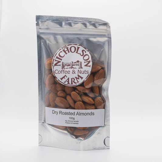 Dry Roasted Almonds - The Nicholson Farm