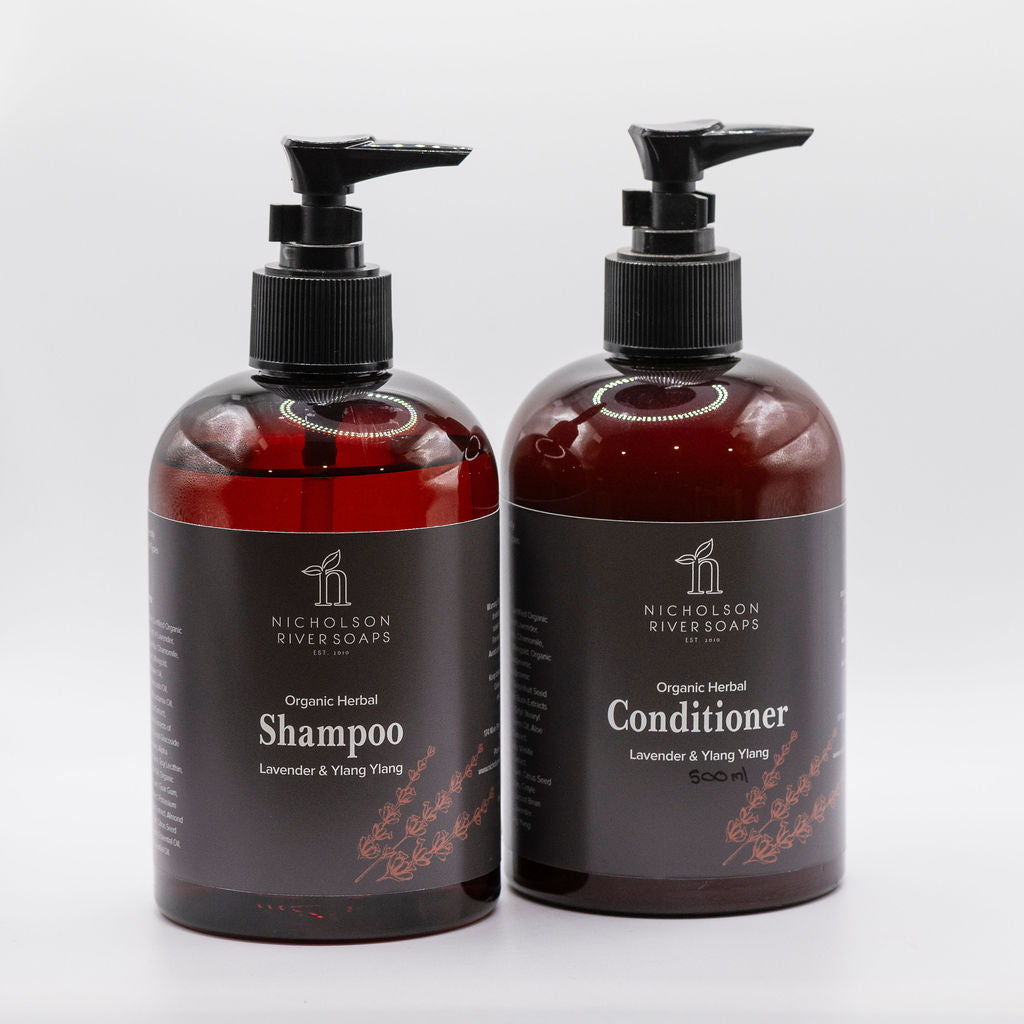 Organic Shampoo & Conditioner - Nicholson River Soaps